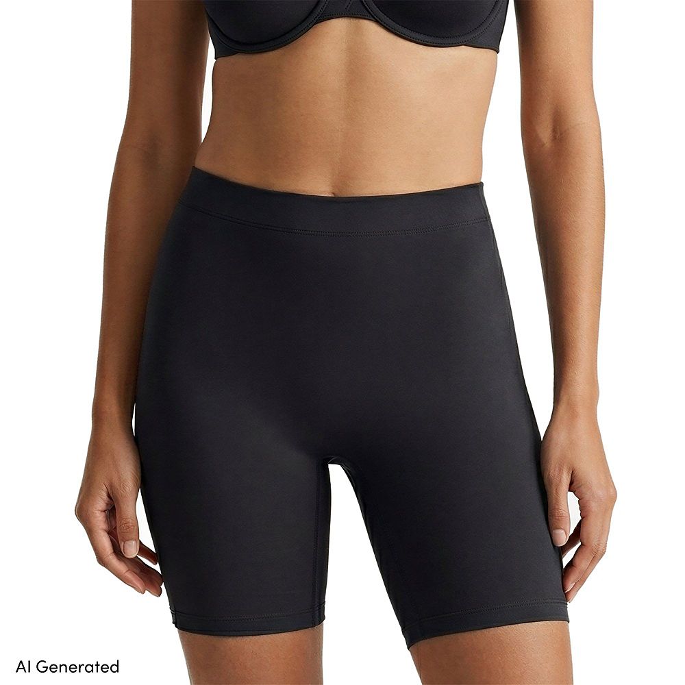Lands' End Mid Waist Thigh Shaper Contour Flex Bottoms