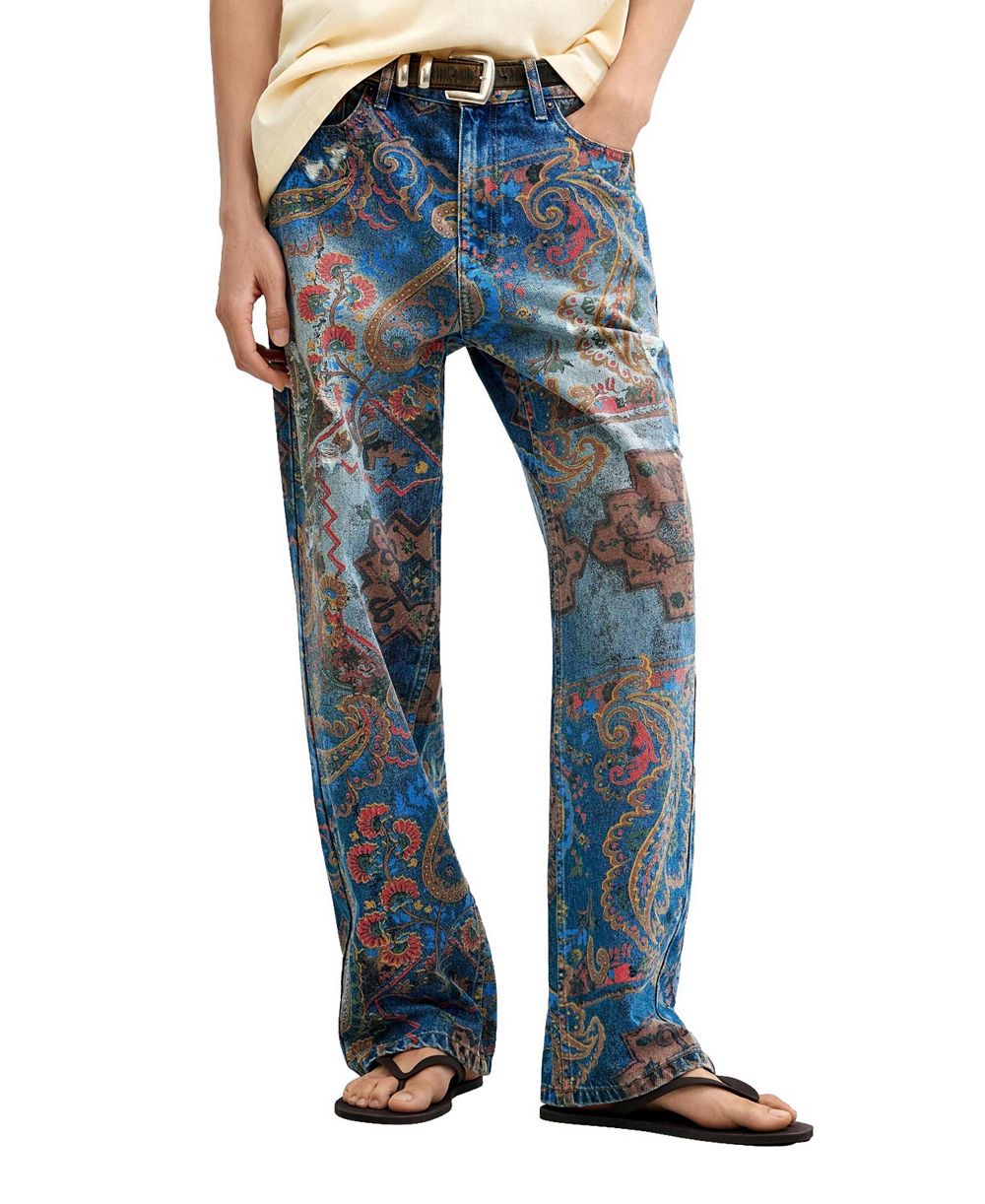 Desigual Men's Printed Jeans
