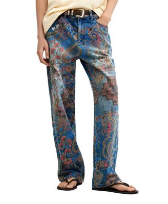 Desigual Men's Printed Jeans