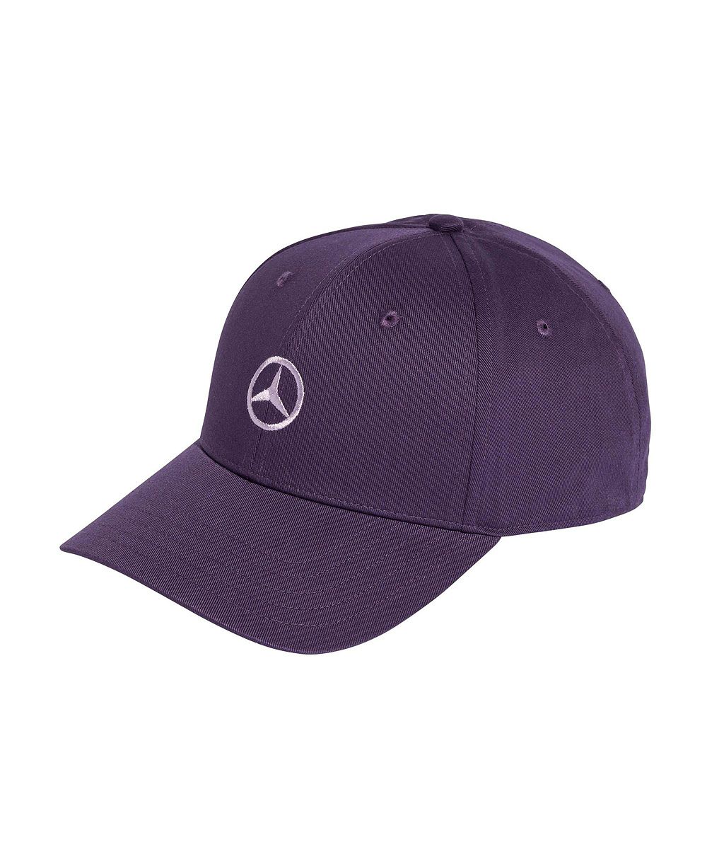 Adidas Men's and Women's Dark Purple Mercedes-AMG Petronas F1 Team Premium Woven Adjustable Hat