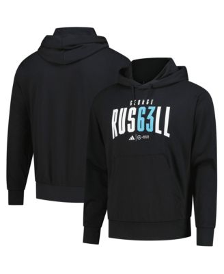Adidas Men's George Russell Black Mercedes-AMG Petronas F1 Team Driver Wear Hoodie