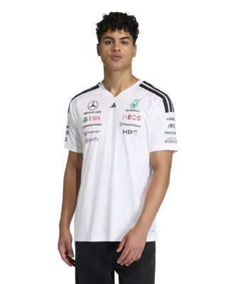 Adidas Мужская джерси Mercedes-AMG Petronas F1 Team 2026 Driver Replica, белая