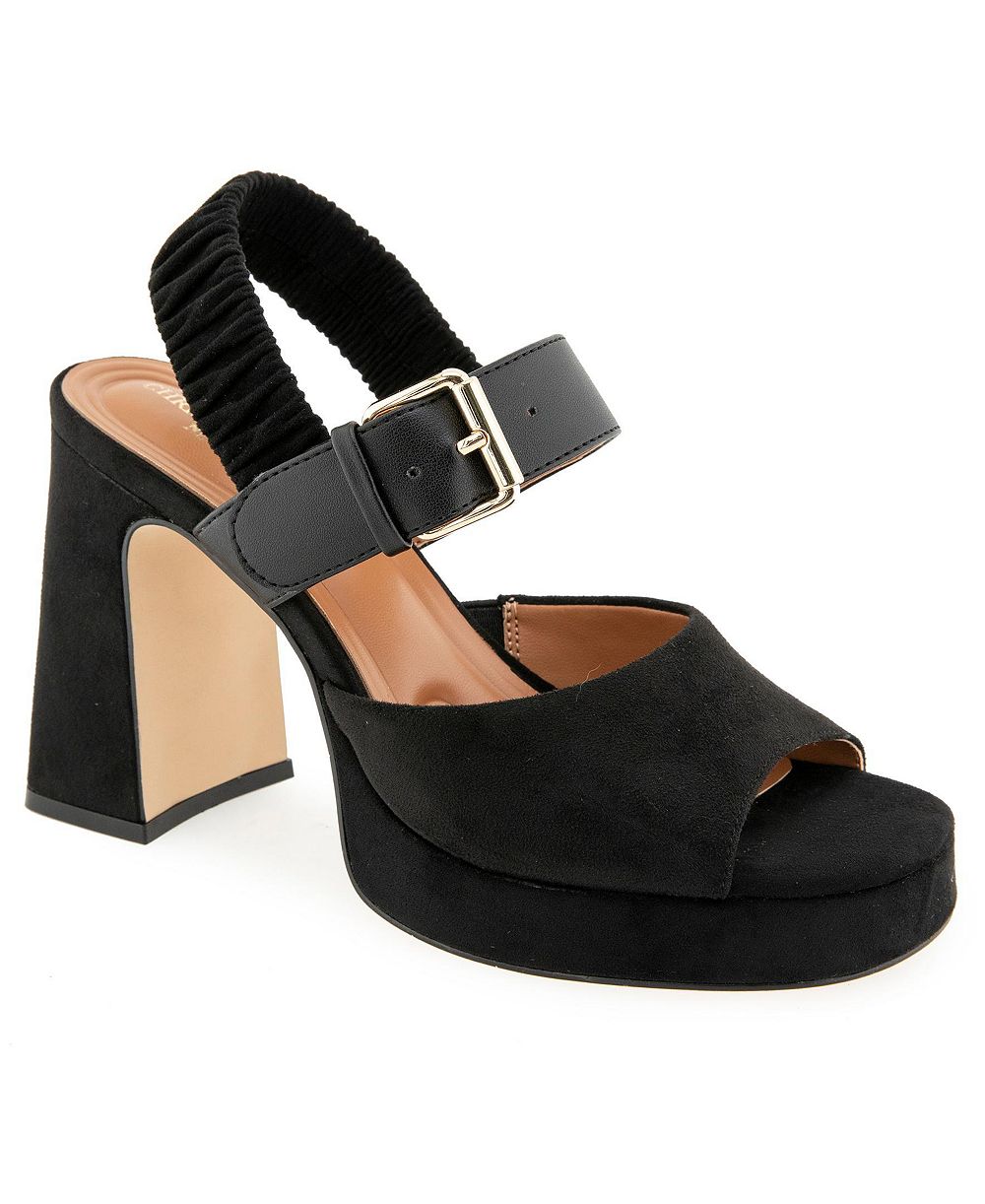 Christian Siriano Женские босоножки Finzee Velvet Platform