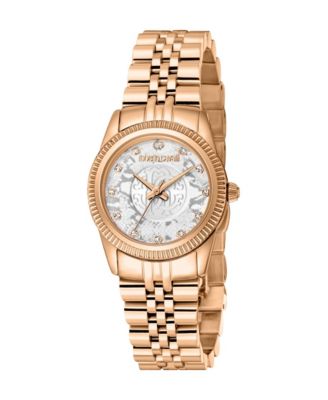 Roberto Cavalli Женские наручные часы Mini Quartz IP Stainless Steel Bracelet