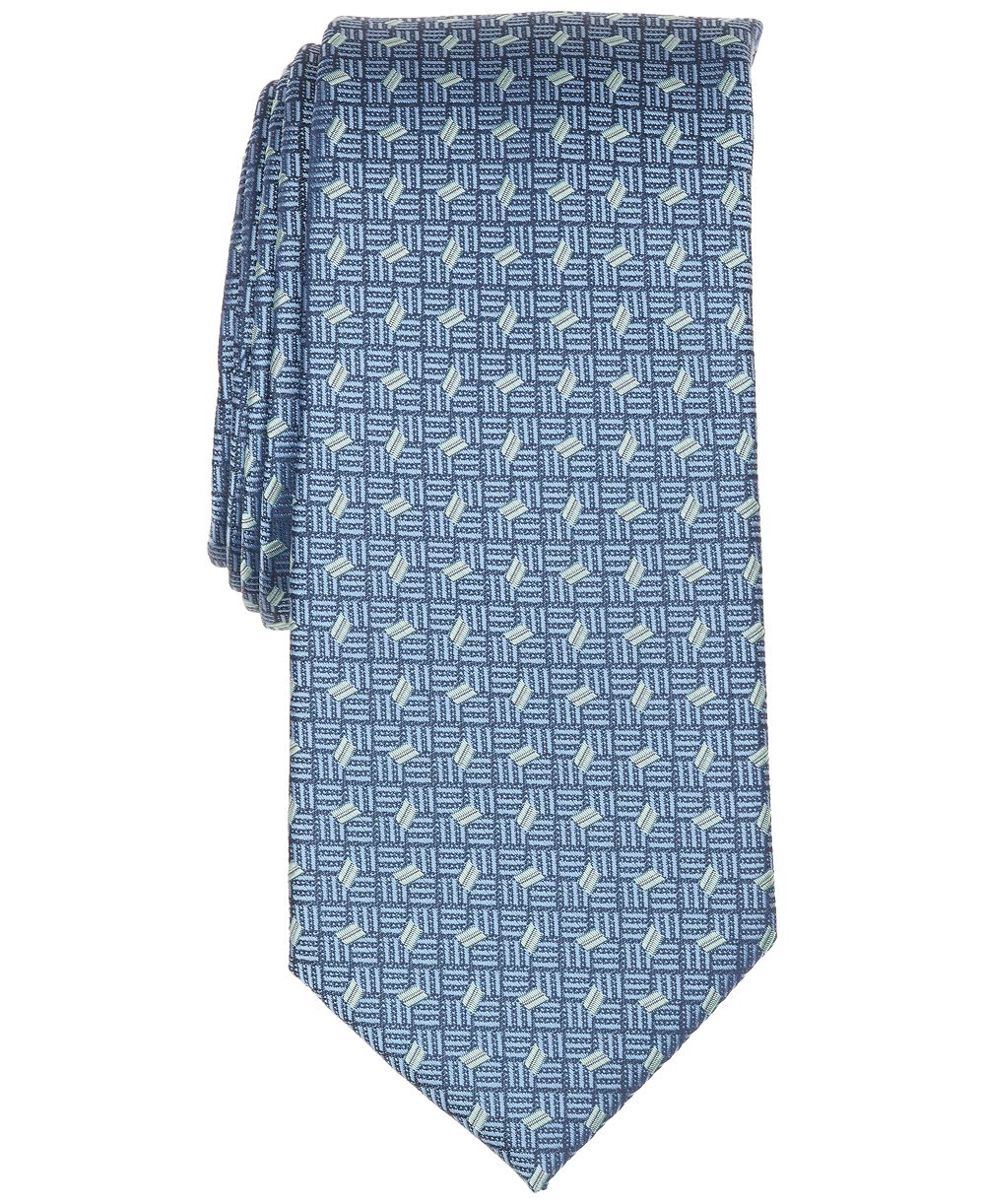 Perry Ellis Portfolio Men's Stager Neat Pattern Classic Tie