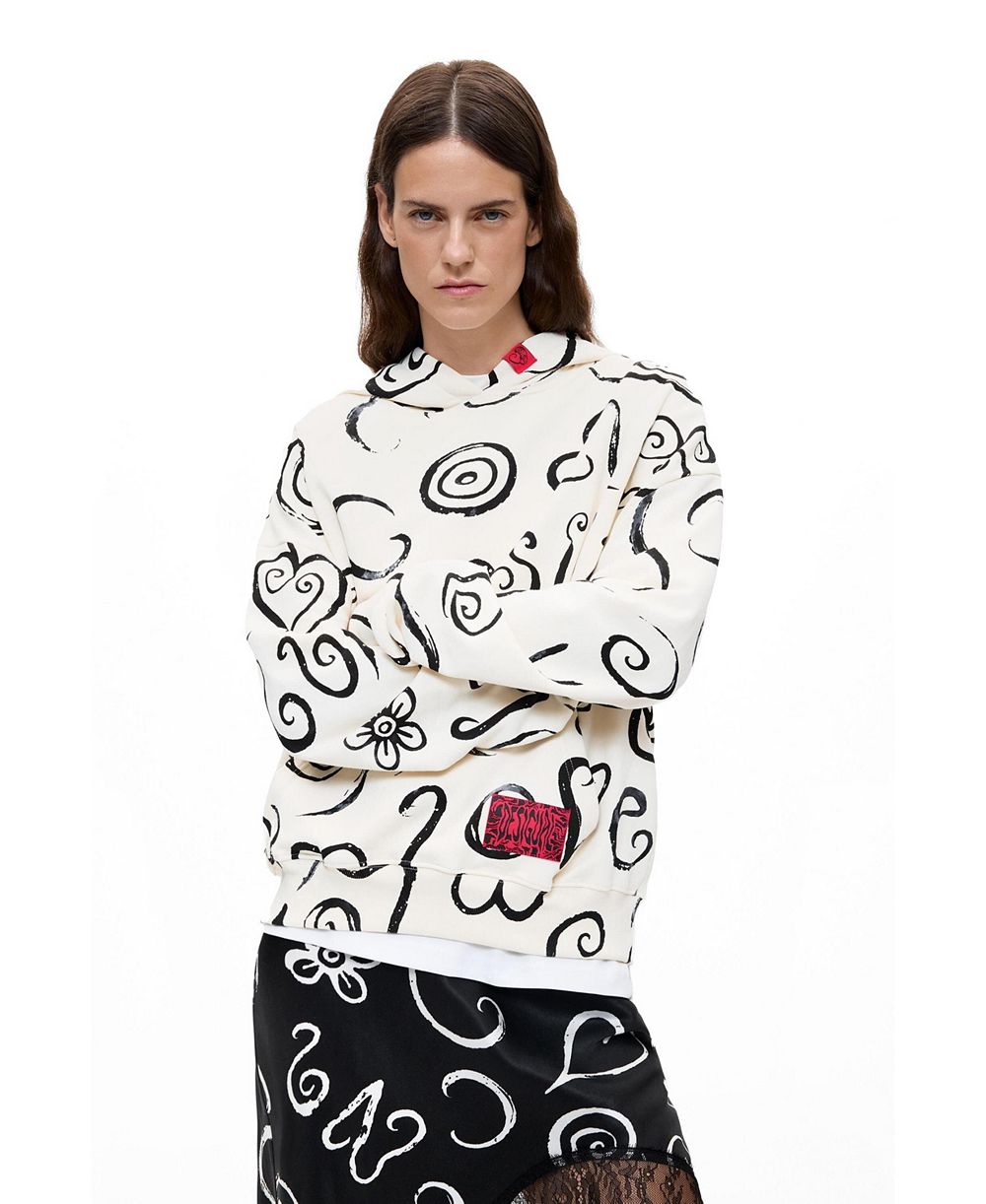 Desigual Women's Printed cotton sweatshirt