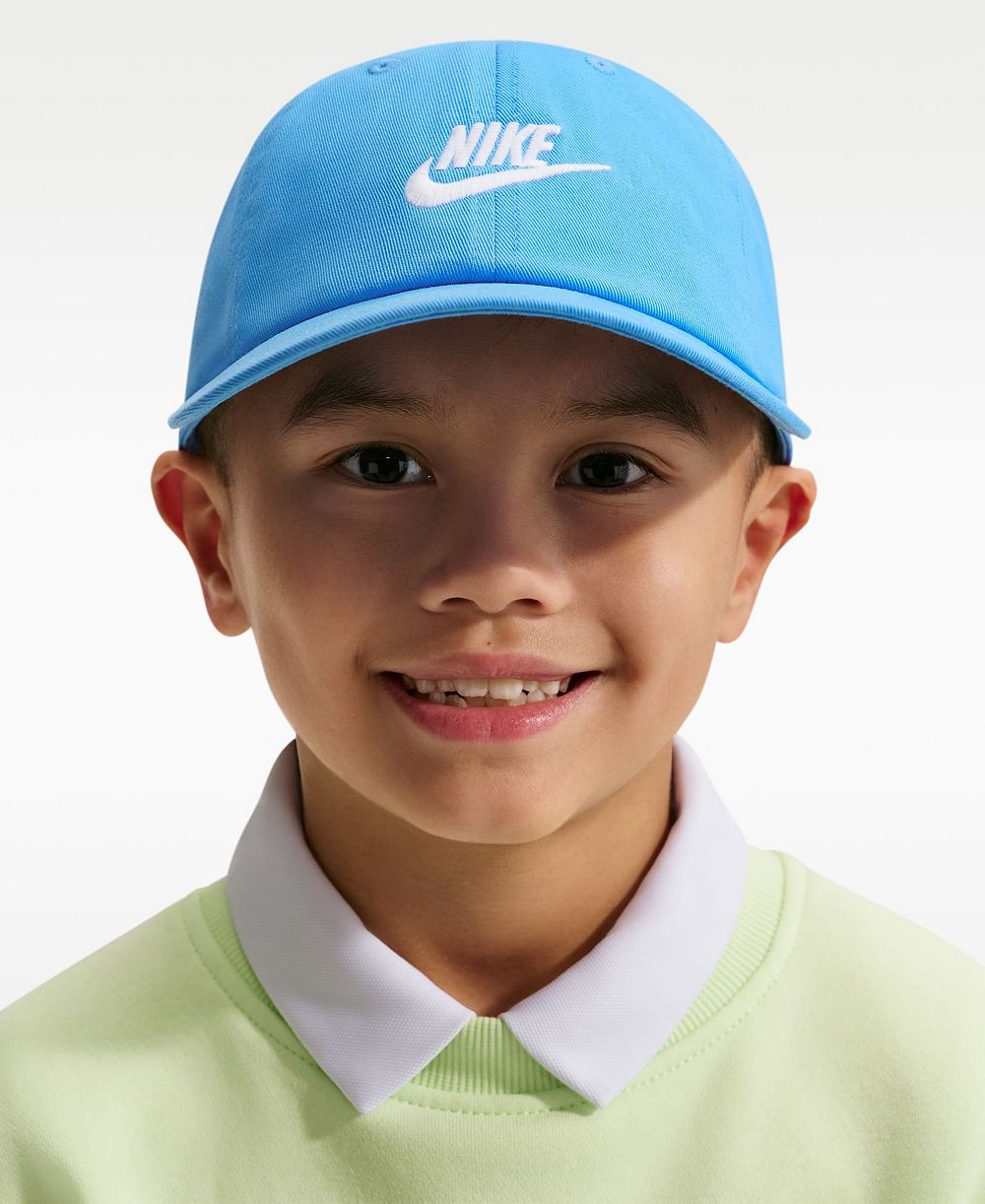 Детская кепка Nike Blue Nike Dri-FIT Wash Club Adjustable
