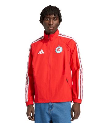 Мужская куртка adidas Red Chicago Fire 2026 Anthem Raglan Full-zip