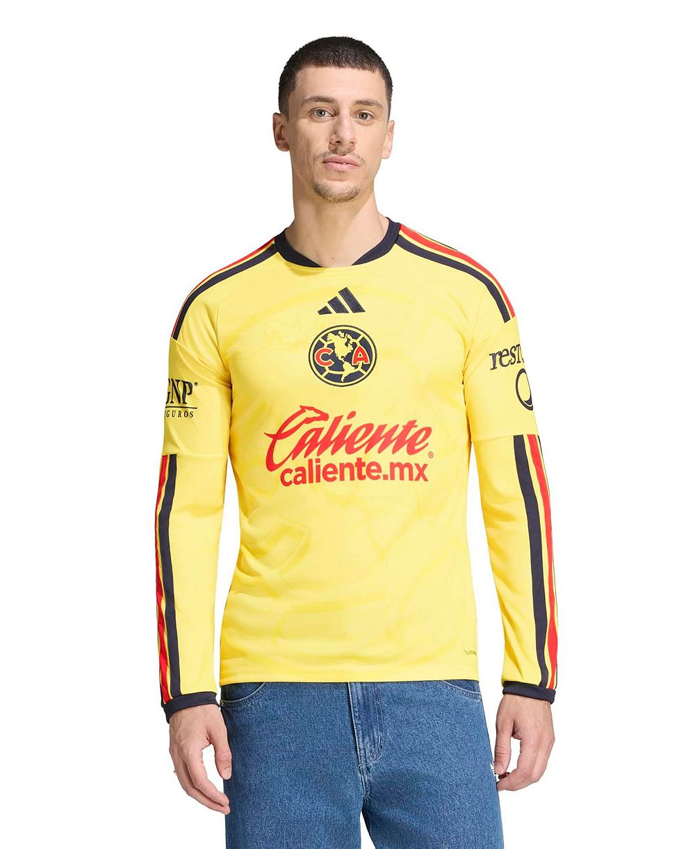 Мужская джерси adidas Black Club America 2026/27 Home Replica Long Sleeve