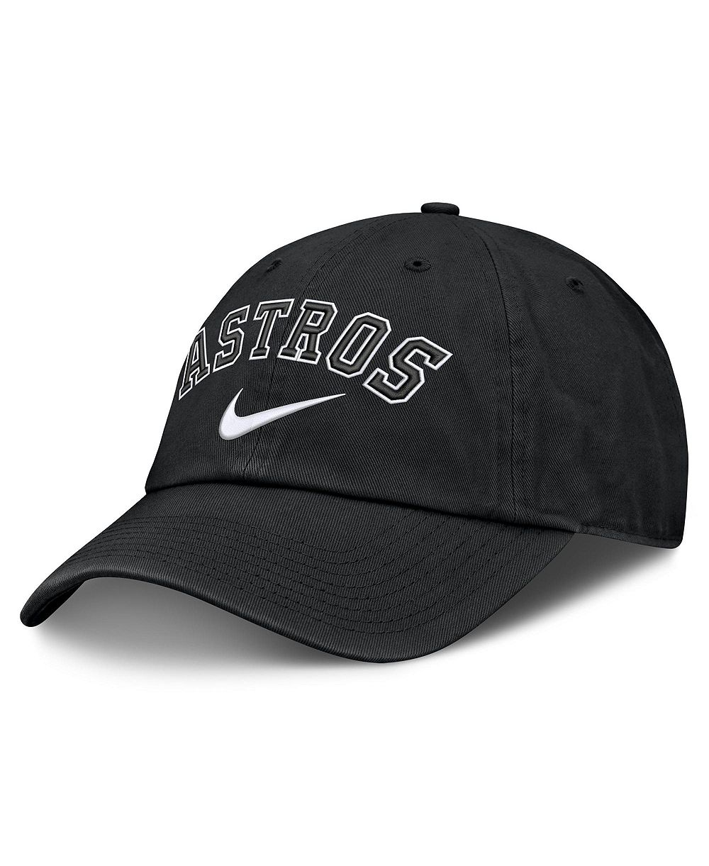 Мужская кепка Nike Black Houston Astros Primetime Club Adjustable
