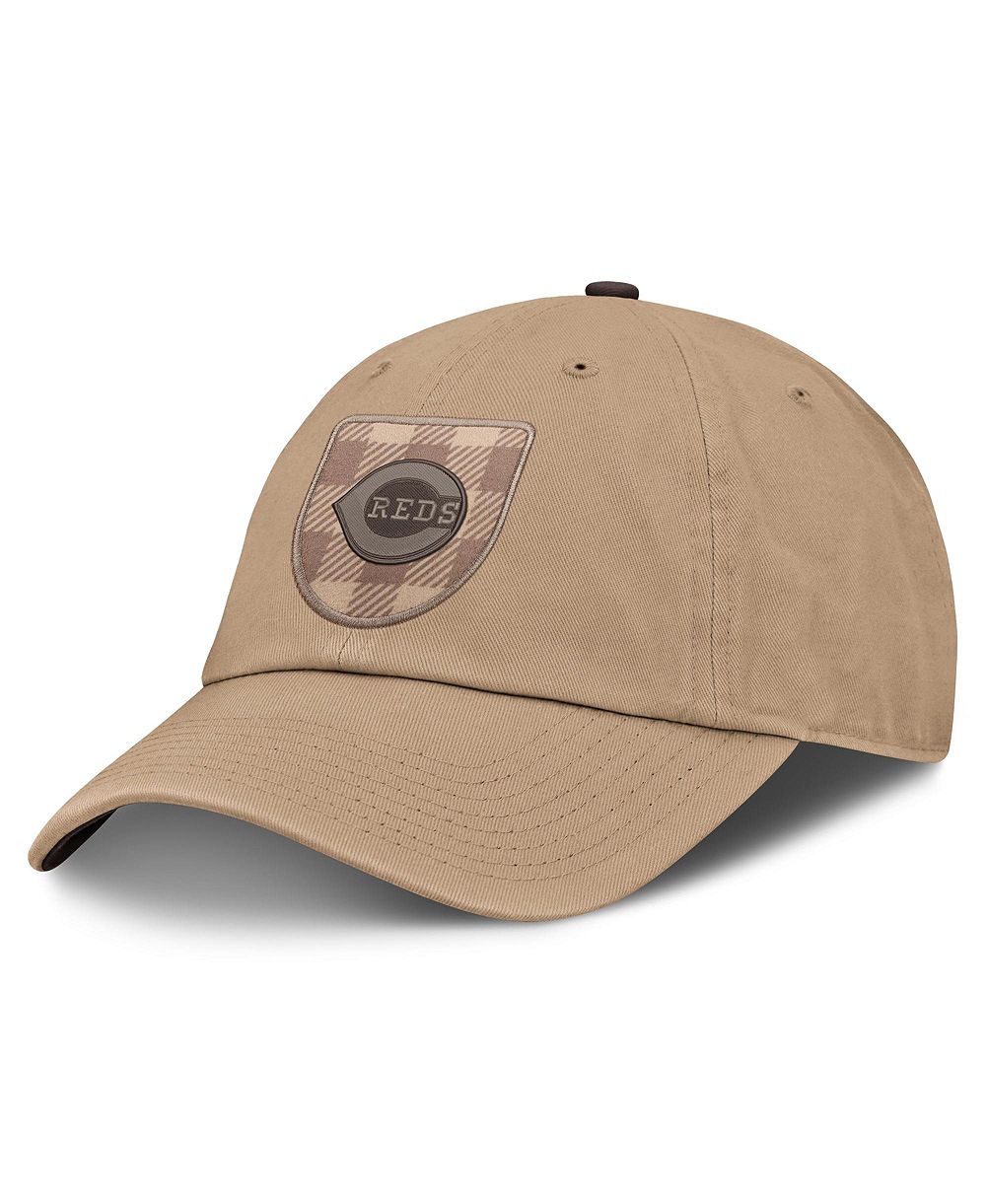 Мужская кепка Nike Light Brown Cincinnati Reds Statement Club Adjustable