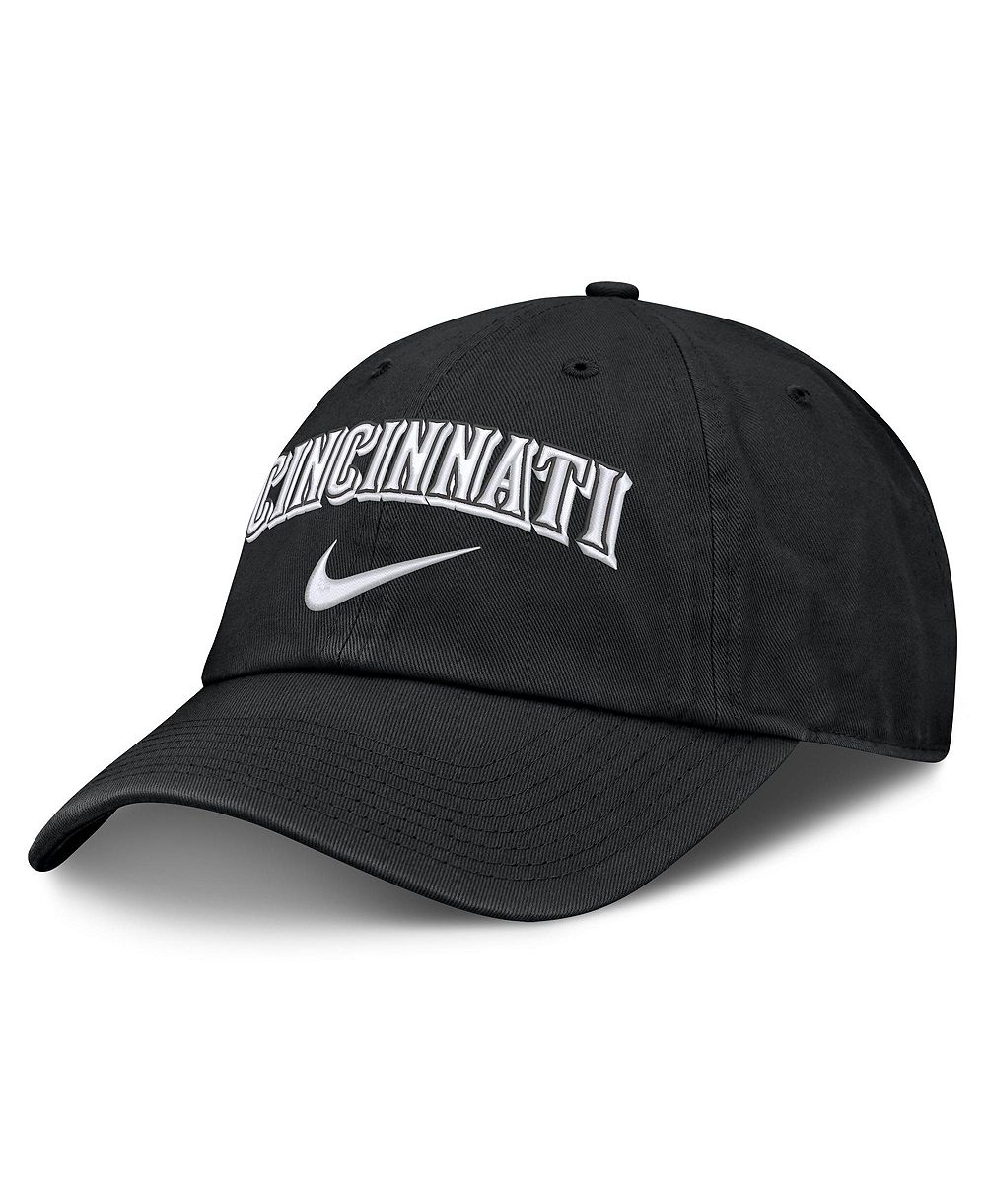 Nike Мужская регулируемая кепка Primetime Club Black Cincinnati Reds