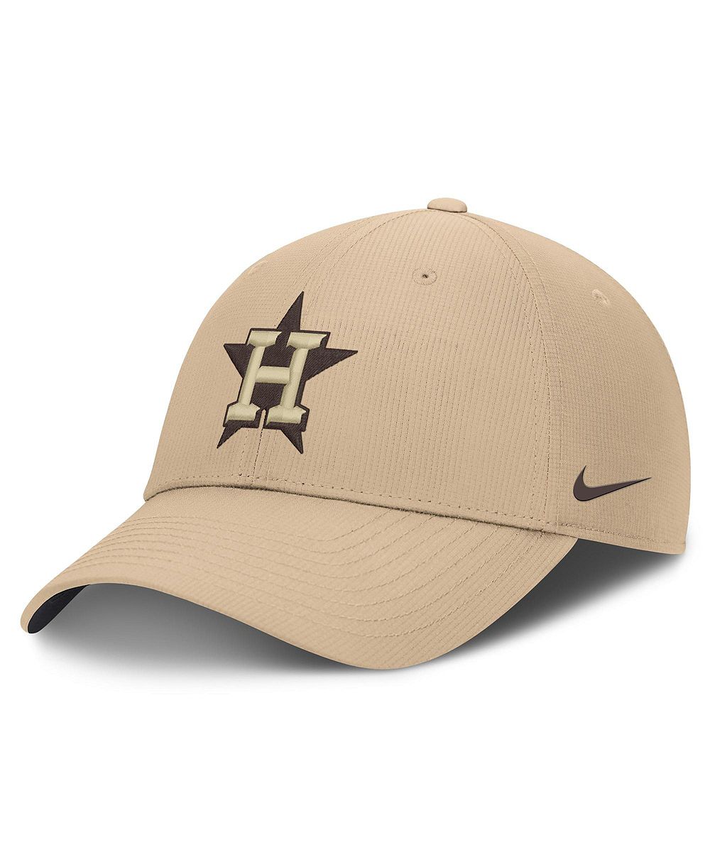 Men's Nike Khaki Houston Astros Desert Ripstop Club Adjustable Hat