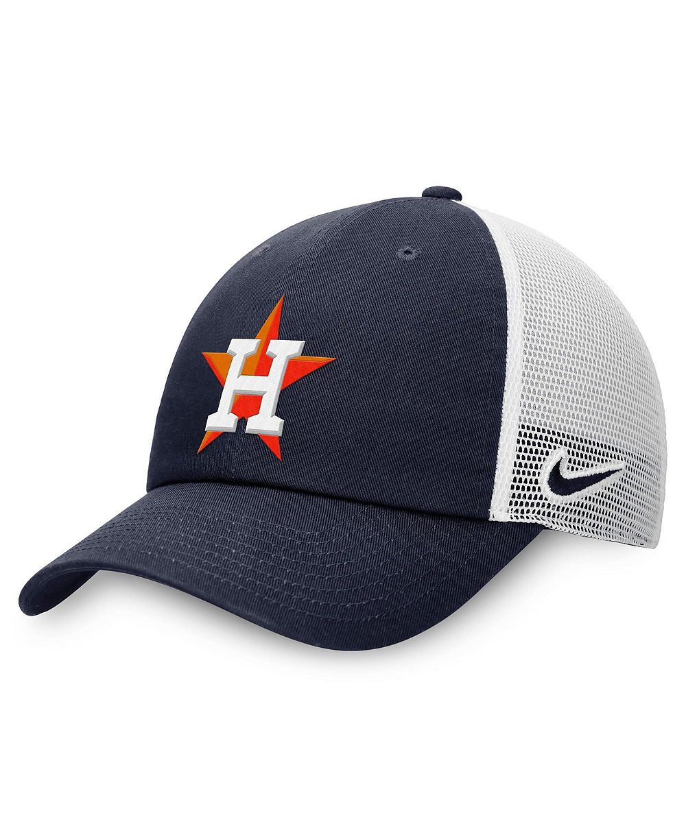Женская кепка Nike Navy/White Houston Astros Club Trucker Adjustable
