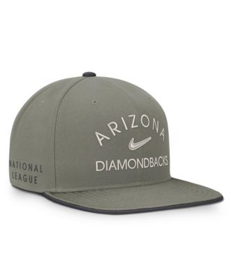 Men's Nike Olive Arizona Diamondbacks Pro Dri-FIT snapback Hat