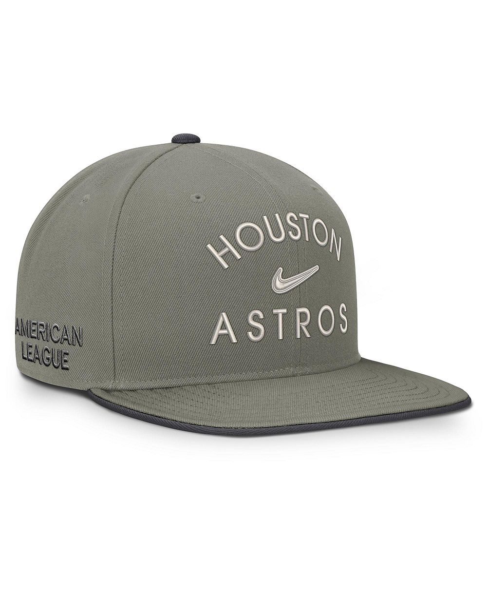 Men's Nike Olive Houston Astros Pro Dri-FIT snapback Hat