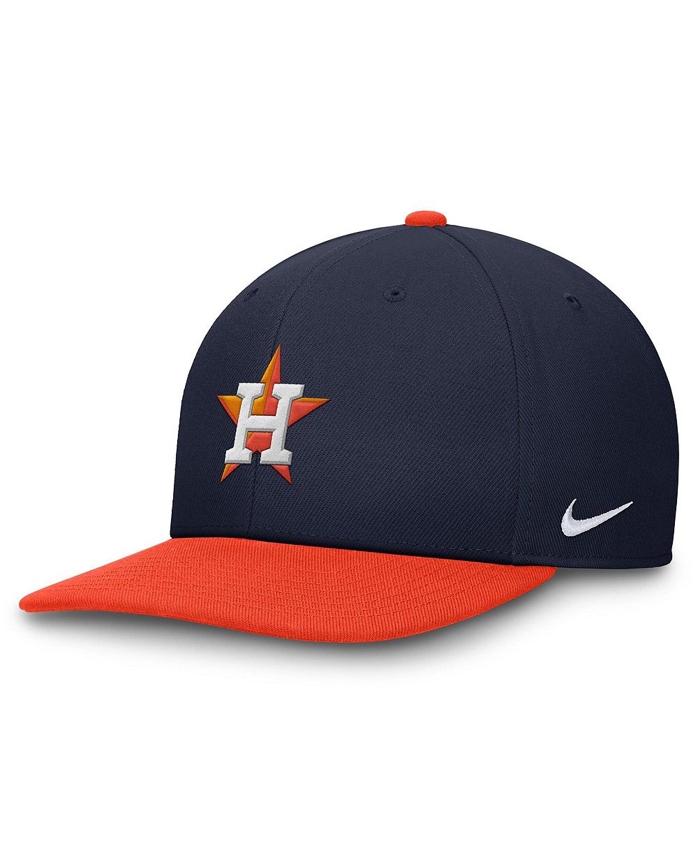 Men's Nike Navy/Orange Houston Astros Pro Dri-FIT snapback Hat