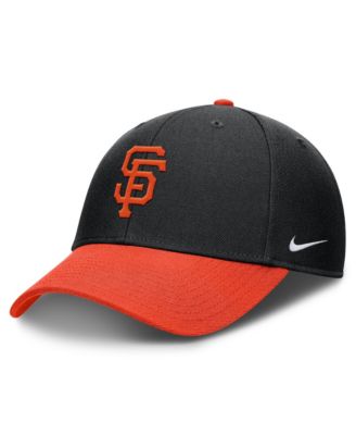 Men's Nike Black/Orange San Francisco Giants Dri-FIT Club Adjustable Hat
