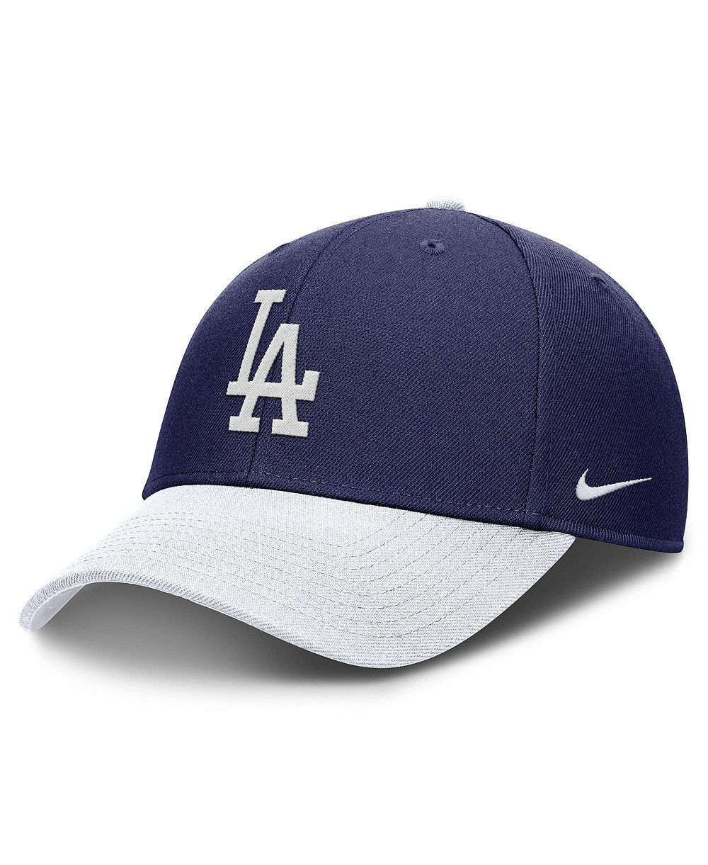 Мужская кепка Nike Navy/White Los Angeles Dodgers Dri-FIT Club Adjustable Hat