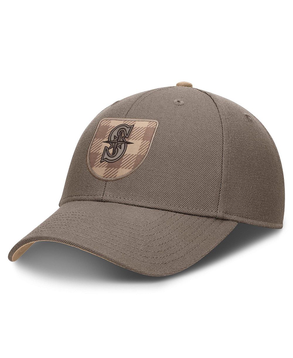 Мужская кепка Nike Seattle Mariners Statement Rise с регулировкой в цвете Brown