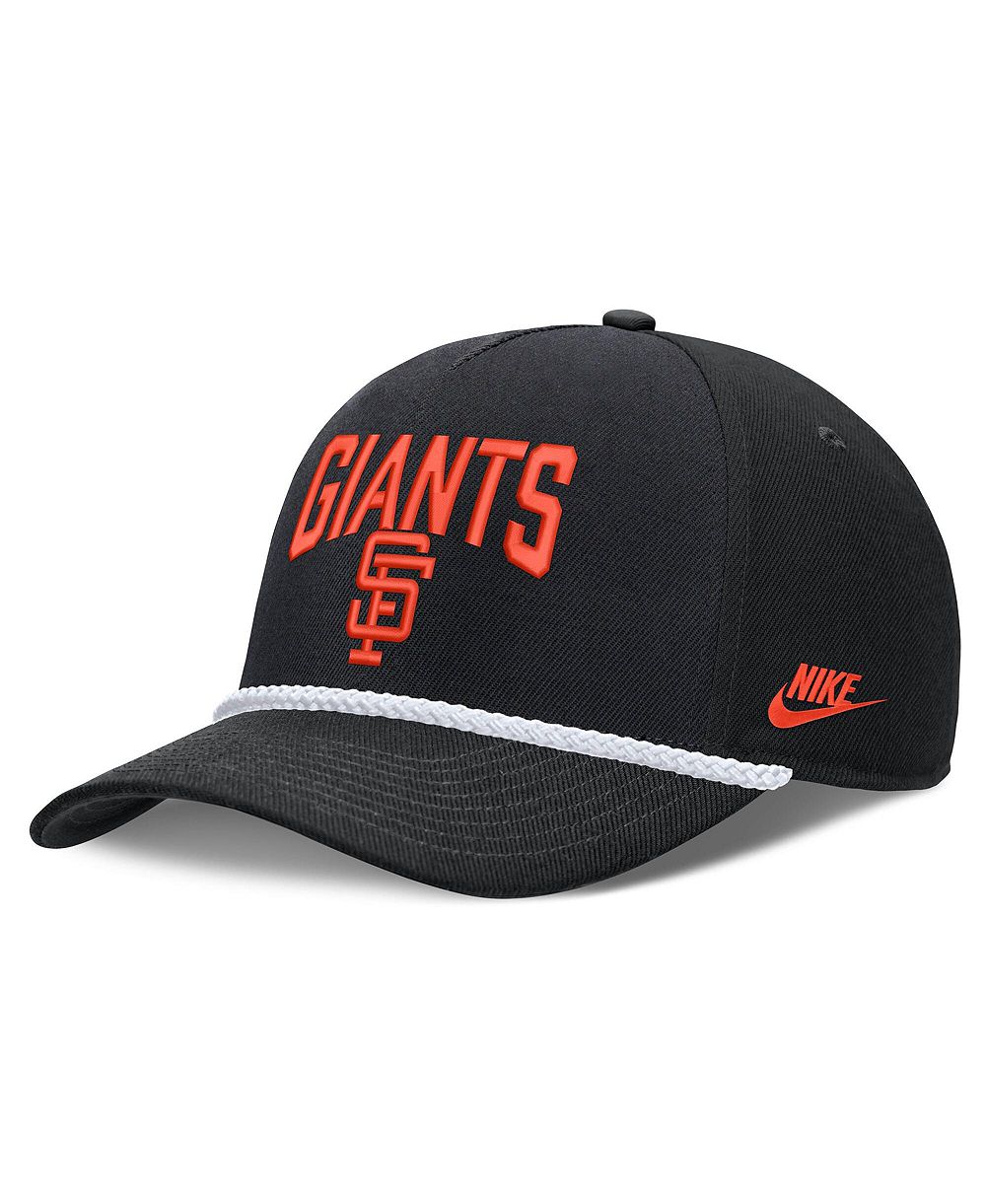 Nike Мужская кепка Rise Adjustable, цвет Black, San Francisco Giants Cooperstown