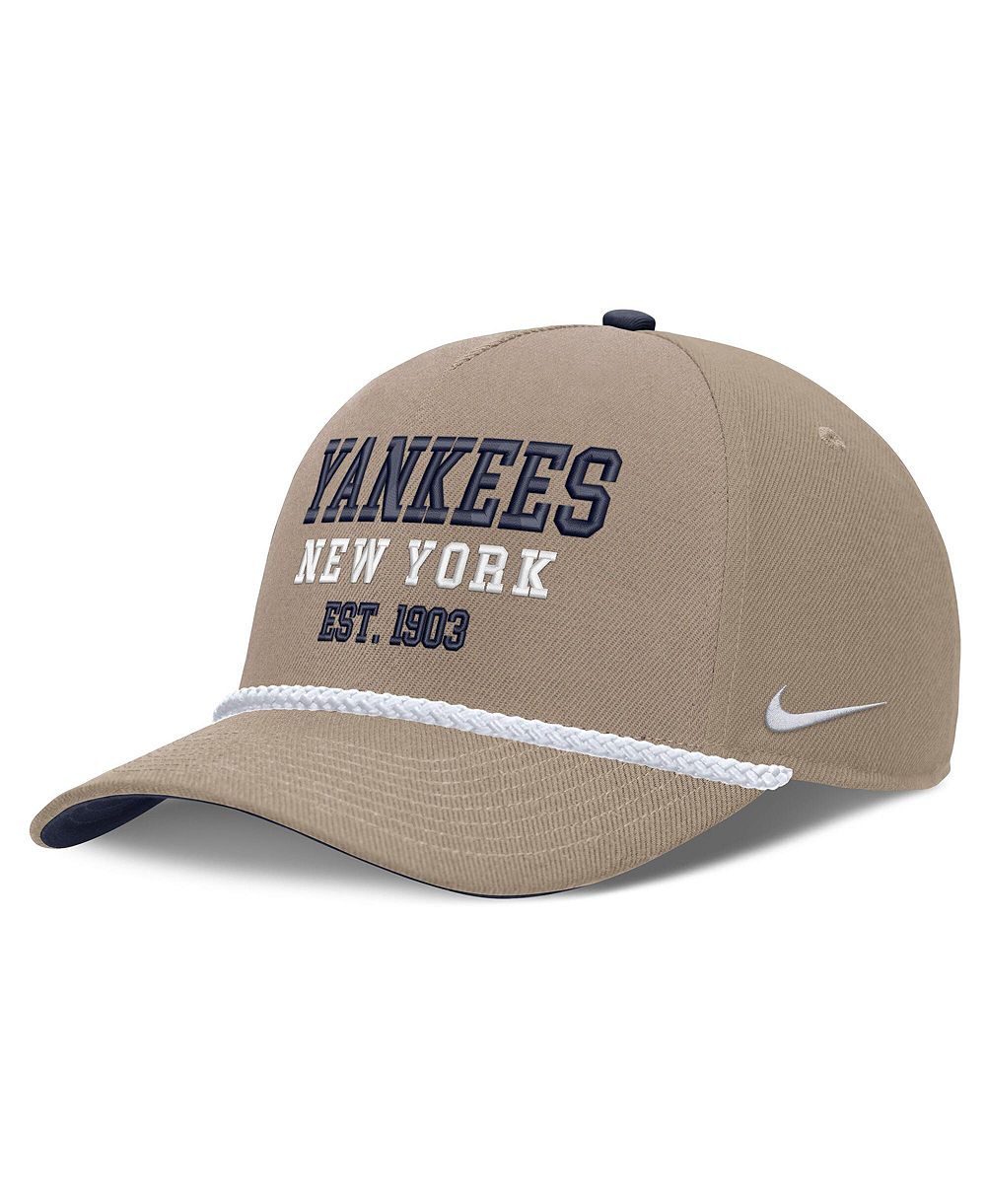 Мужская регулируемая кепка Nike New York Yankees Father's Day Rope Rise Khaki