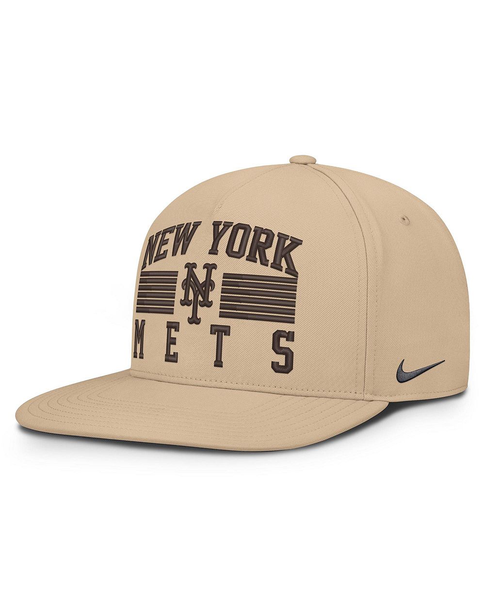 Мужская кепка Nike Khaki New York Mets Desert Pro AeroBill Dri-FIT snapback