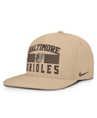 Men's Nike Khaki Baltimore Orioles Desert Pro AeroBill Dri-FIT snapback Hat
