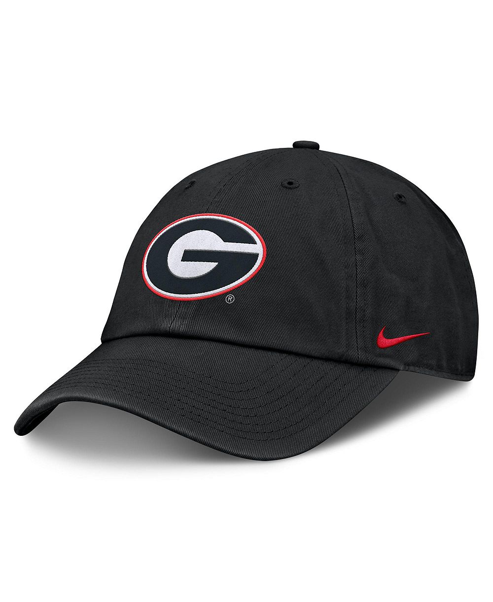 Мужская регулируемая кепка Nike Black Georgia Bulldogs Club Dri-FIT