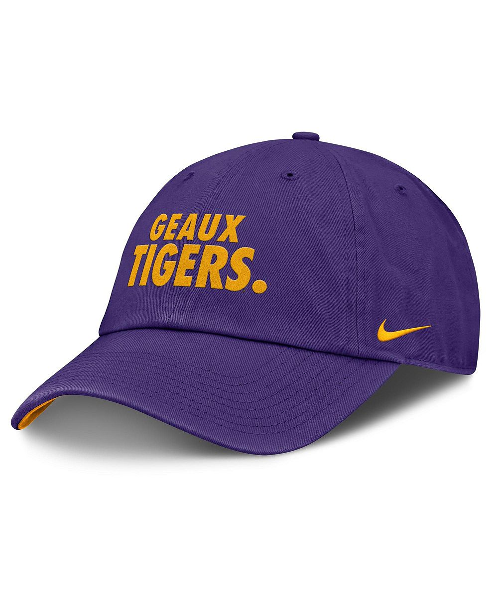 Men's and Women's Nike Purple LSU Tigers Primetime Chant Club Adjustable Hat