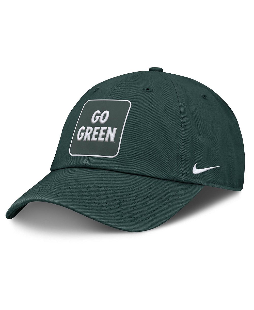 Nike Мужская зеленая кепка Michigan State Spartans Local Club Adjustable