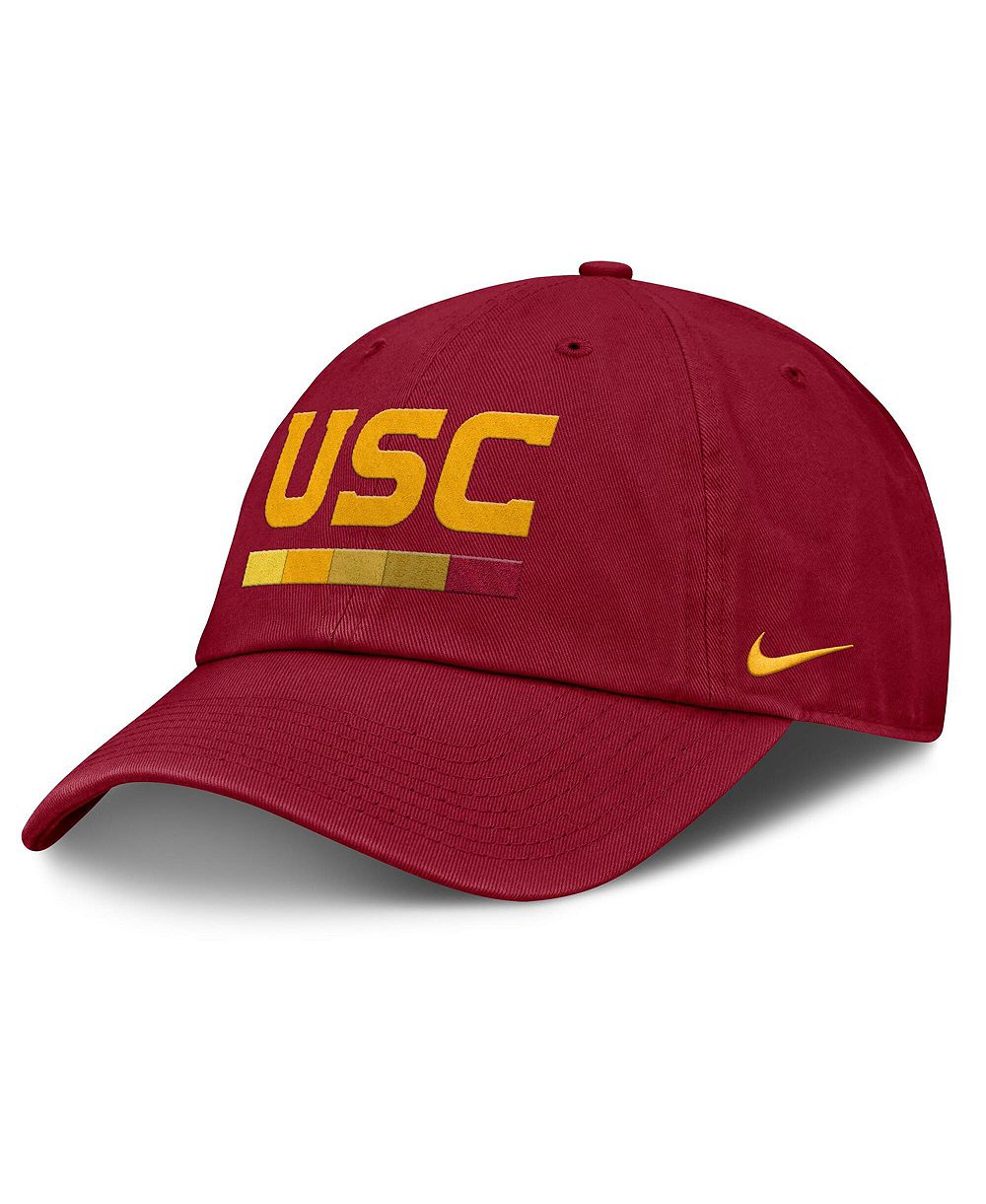 Мужская кепка Nike Cardinal USC Trojans Club Campus Adjustable