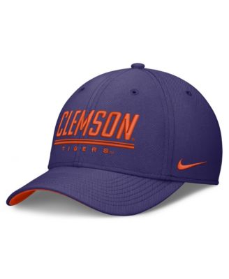 Men's Nike Purple Clemson Tigers Game Day Rise Swooshflex Hat