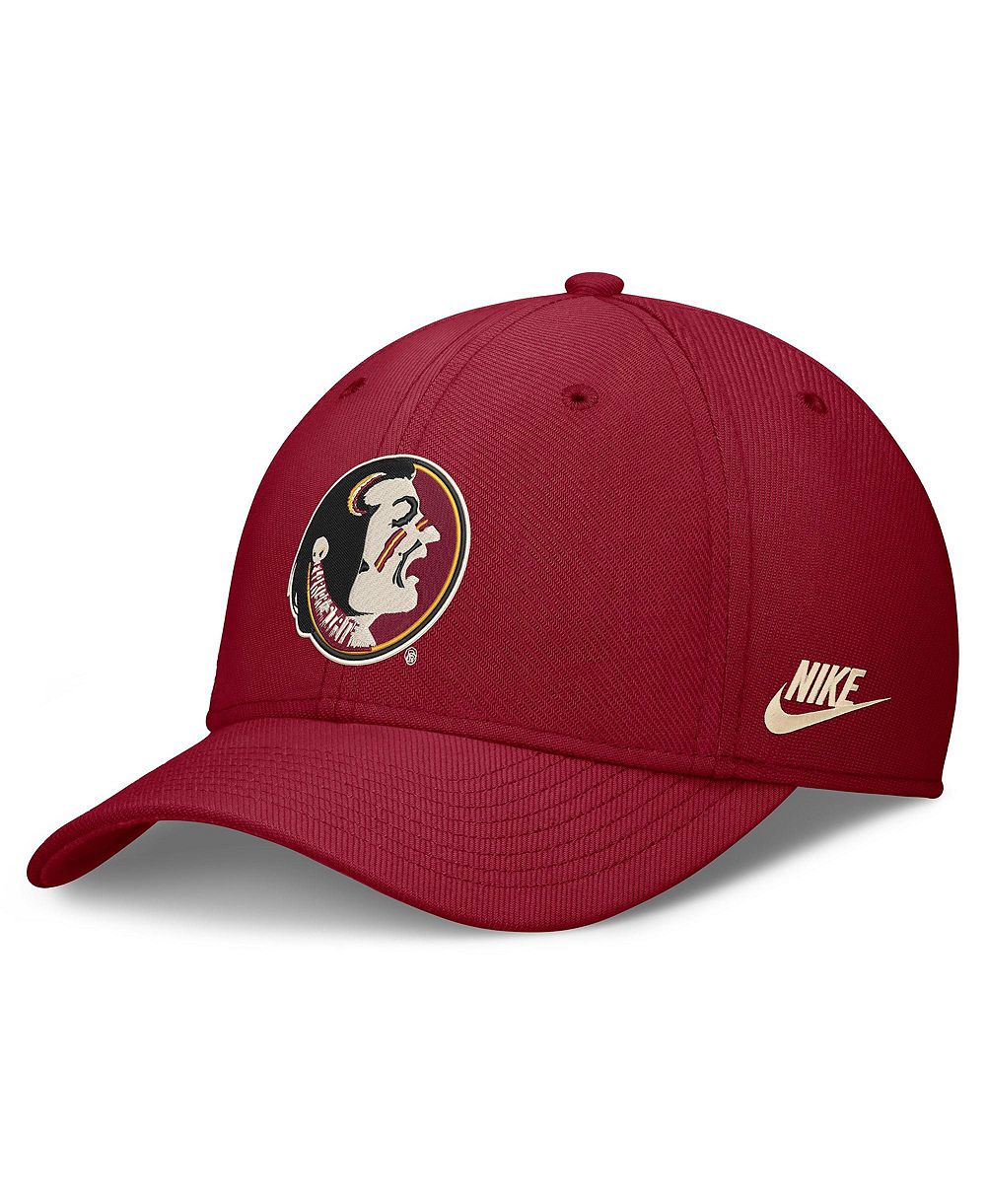 Men's Nike Garnet Florida State Seminoles Dri-FIT Vintage Rise Swooshflex Flex Hat