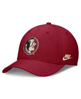Men's Nike Garnet Florida State Seminoles Dri-FIT Vintage Rise Swooshflex Flex Hat