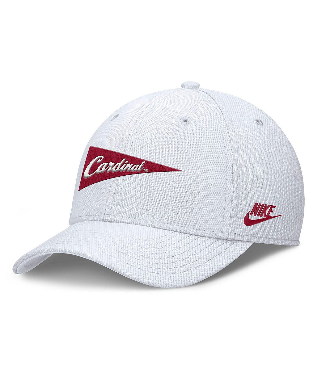 Мужская кепка Nike Stanford Cardinal Rise Academic Dri-FIT Flex белая