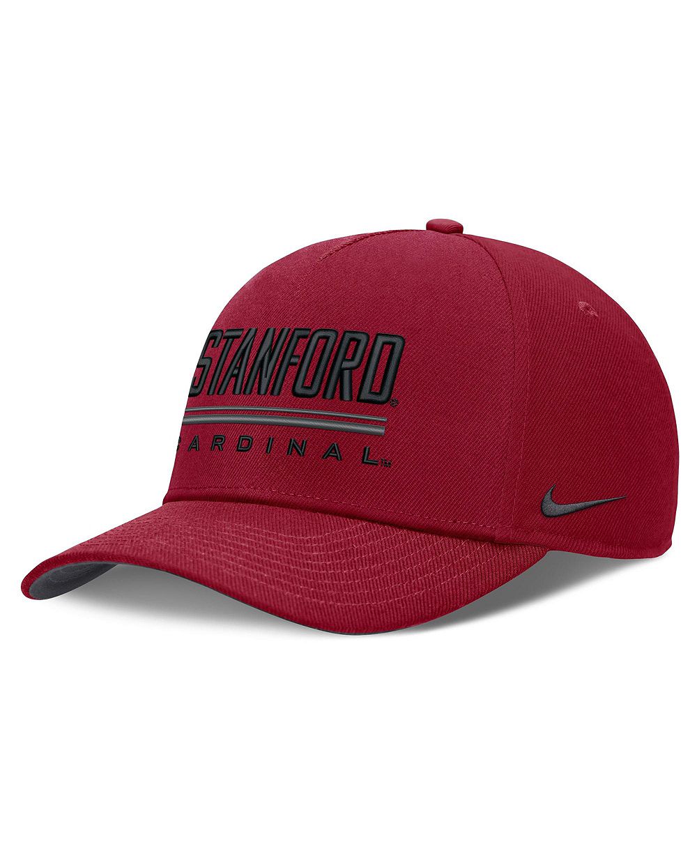 Мужская кепка Nike Men's Cardinal Stanford Cardinal 2026 Sideline Dri-FIT Rise Adjustable Hat