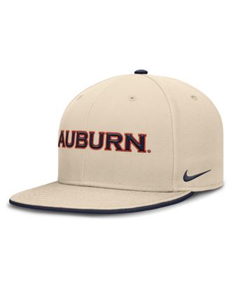 Nike Мужская натуральная кепка Auburn Tigers 2026 Primetime Natural True Fitted