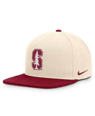 Men's and Women's Nike Natural/Cardinal Stanford Cardinal Campus Prep snapback Hat