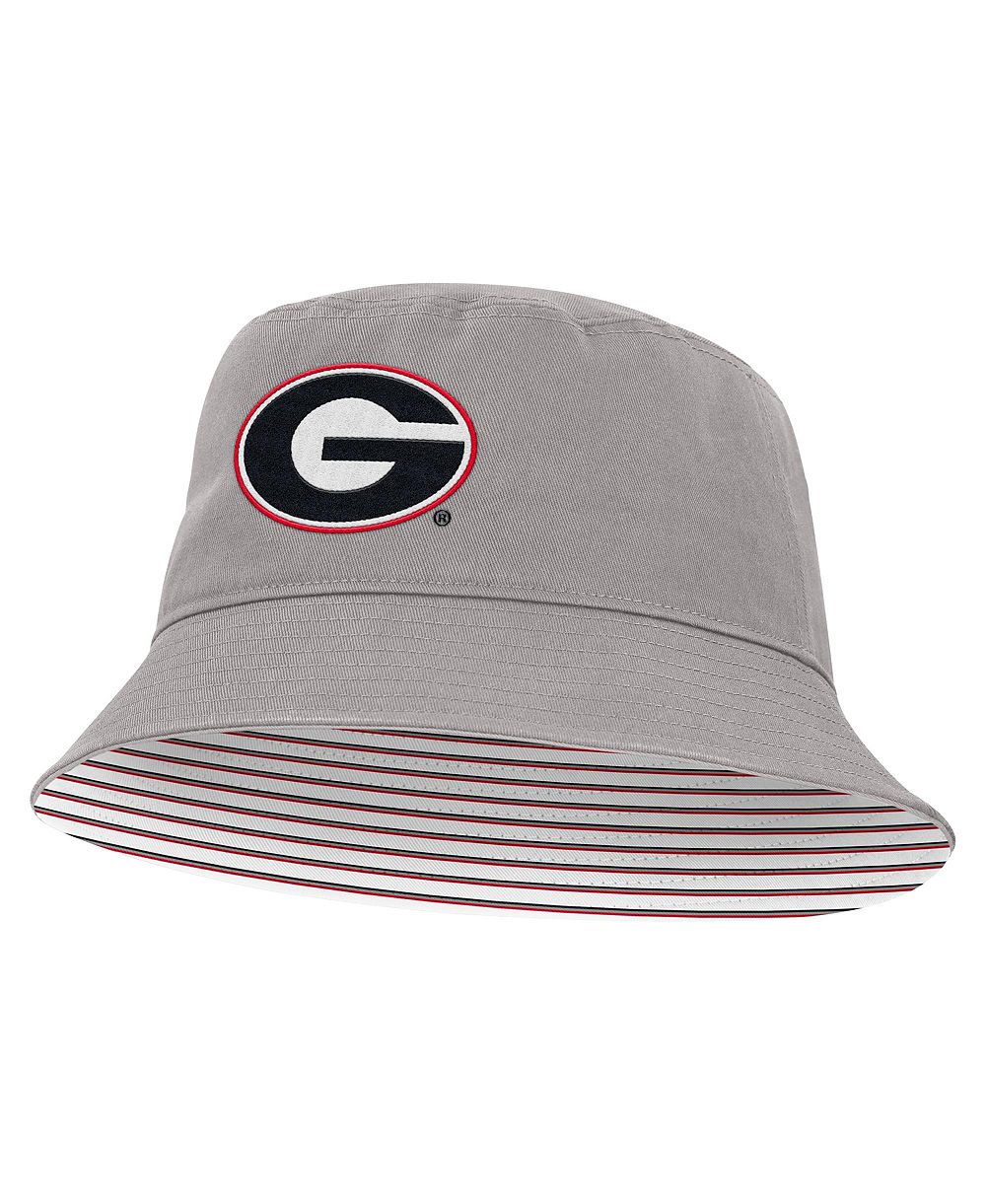 Men's and Women's Nike Gray Georgia Bulldogs Primetime Apex Bucket Hat