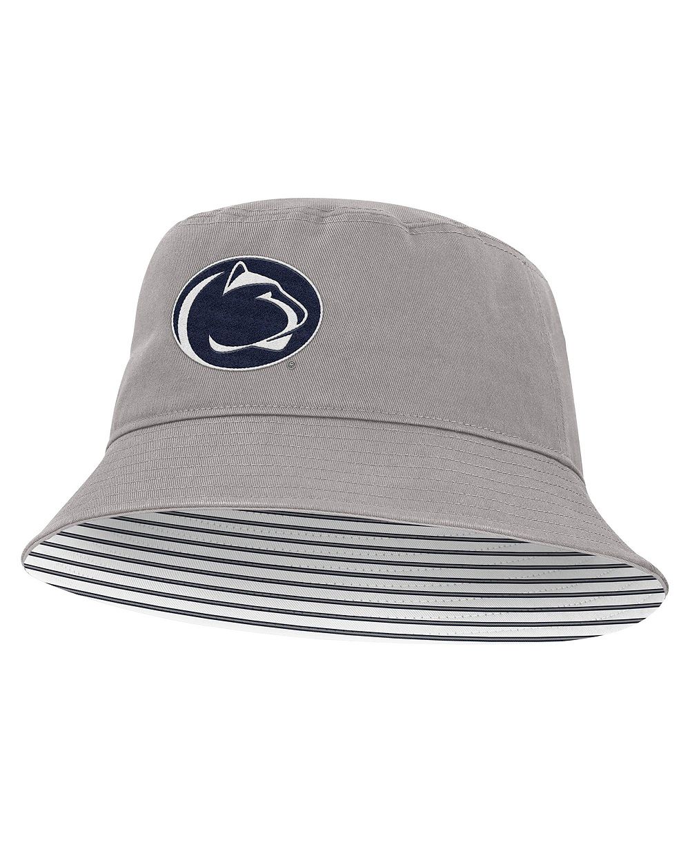 Men's and Women's Nike Gray Penn State Nittany Lions Primetime Apex Bucket Hat