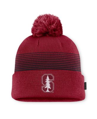 Men's and Women's Nike Cardinal Stanford Cardinal 2026 On-Field Cuffed Knit Hat with Pom