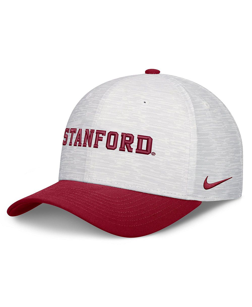 Men's and Women's Nike White/Cardinal Stanford Cardinal Primetime Rise Adjustable Hat