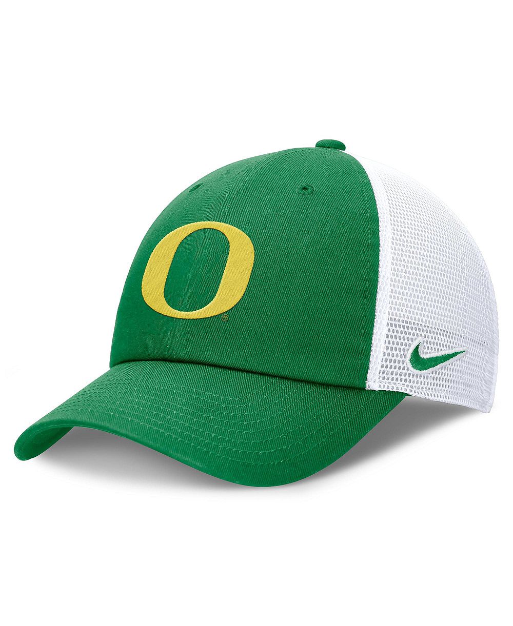 Men's Nike Green Oregon Ducks Club Trucker Adjustable Hat