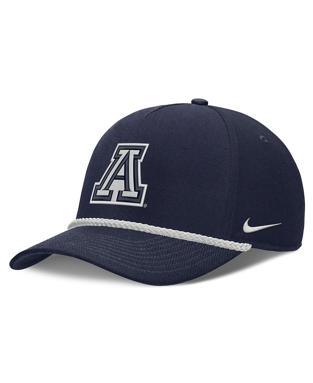 Nike Мужская и Женская темно-синяя кепка Arizona Wildcats Rope Rise Adjustable