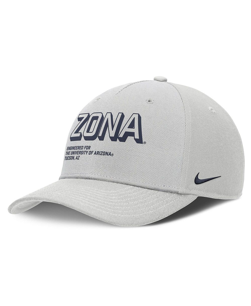 Men's Nike Gray Arizona Wildcats 2025 Sideline Dust Pinched Rise Adjustable Hat