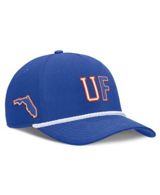 Men's and Women's Nike Royal Florida Gators 2026 Basketball Refresh 5-Panel Rope Rise Hat