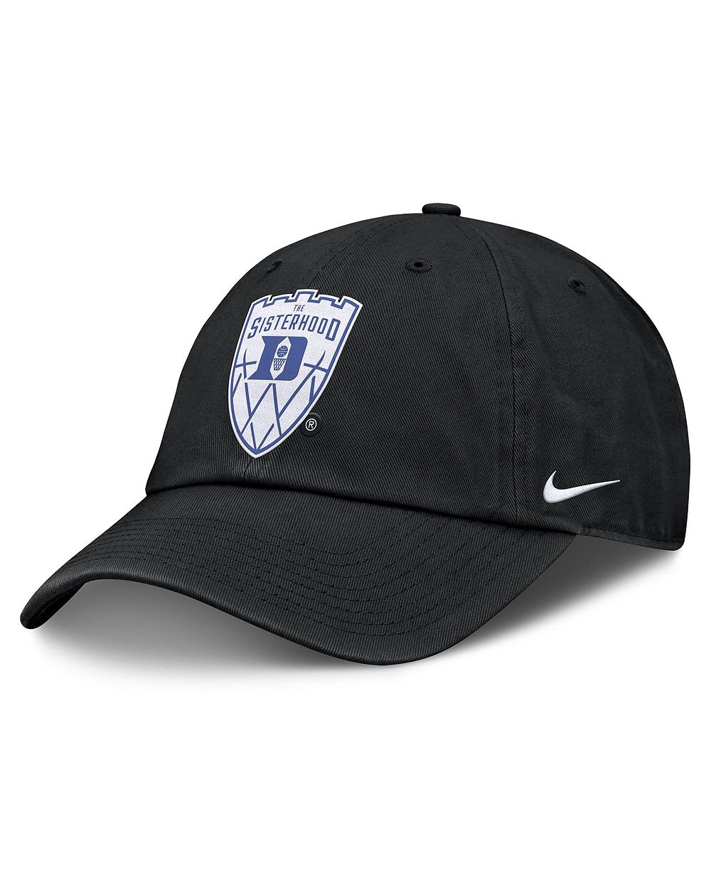 Кепка Nike Men's Black Duke Blue Devils The Sisterhood Club Adjustable
