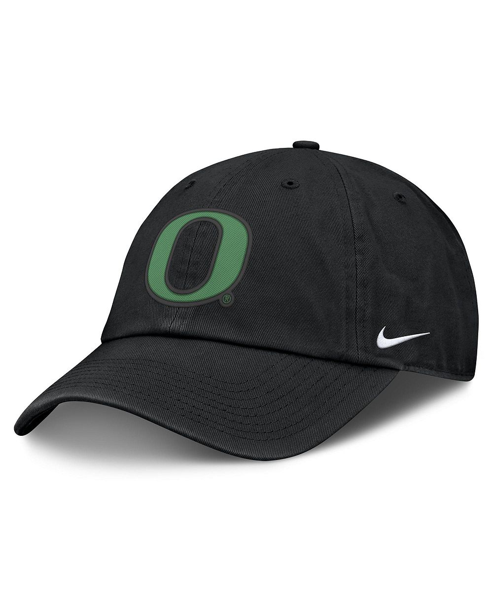 Men's Nike Black Oregon Ducks Club Dri-FIT Adjustable Hat
