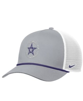 Мужская кепка Nike Gray Tottenham Hotspur Rise Rope Trucker A-Frame регулируемая